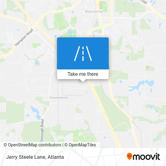 Mapa de Jerry Steele Lane