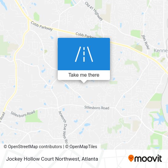 Mapa de Jockey Hollow Court Northwest