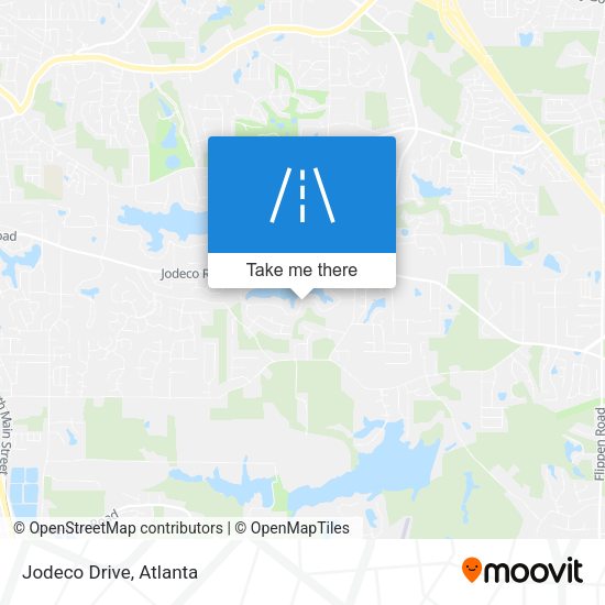 Mapa de Jodeco Drive