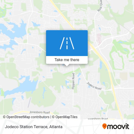 Jodeco Station Terrace map