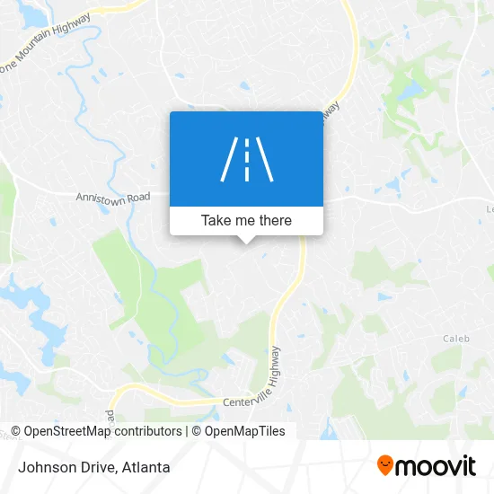 Johnson Drive map