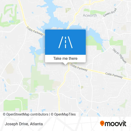 Joseph Drive map