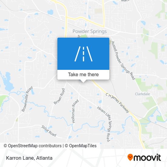 Mapa de Karron Lane