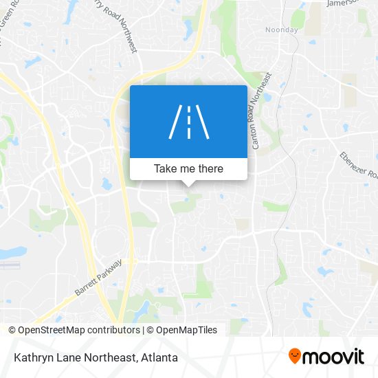 Kathryn Lane Northeast map