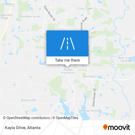 Kayla Drive map