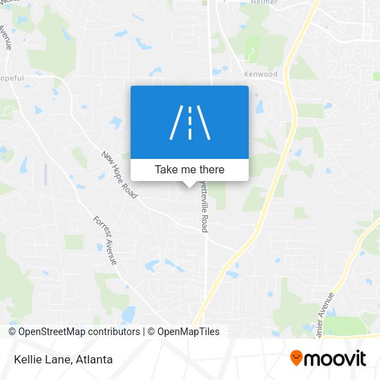 Mapa de Kellie Lane