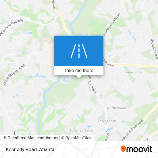 Mapa de Kennedy Road