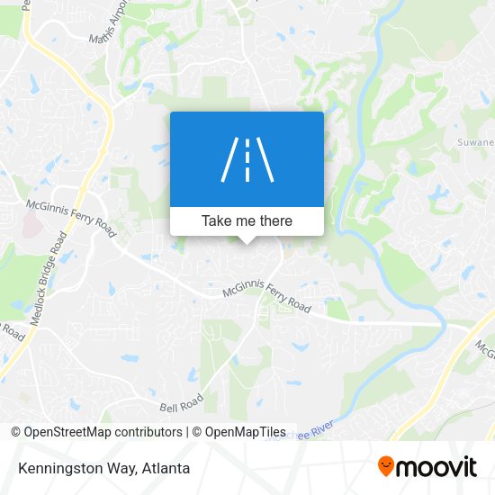 Mapa de Kenningston Way