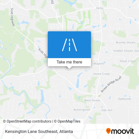 Mapa de Kensington Lane Southeast