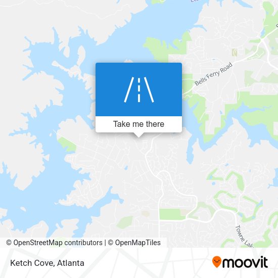 Mapa de Ketch Cove
