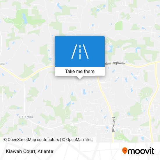 Mapa de Kiawah Court