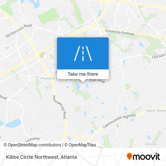 Kibbe Circle Northwest map