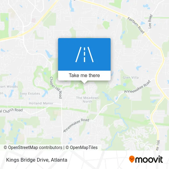 Kings Bridge Drive map