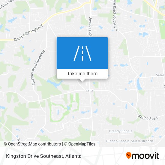 Mapa de Kingston Drive Southeast