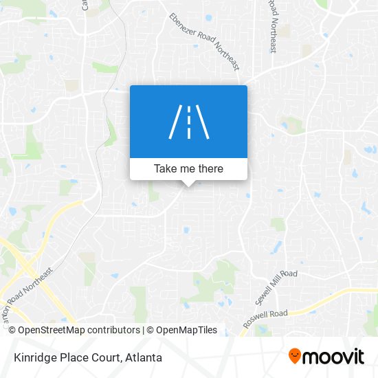 Kinridge Place Court map