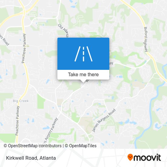 Mapa de Kirkwell Road