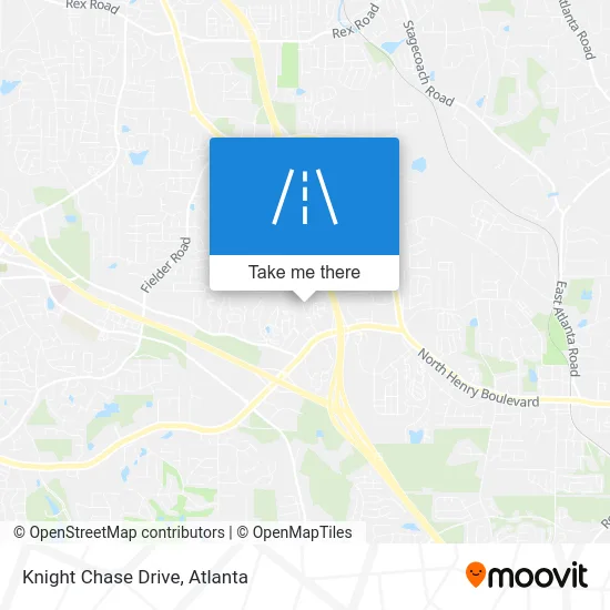 Knight Chase Drive map
