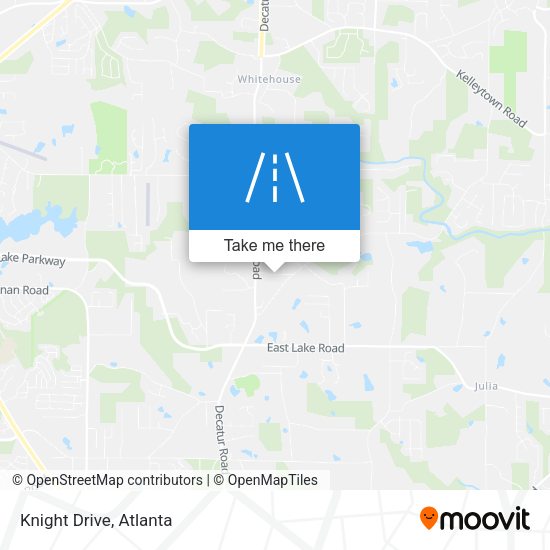 Mapa de Knight Drive