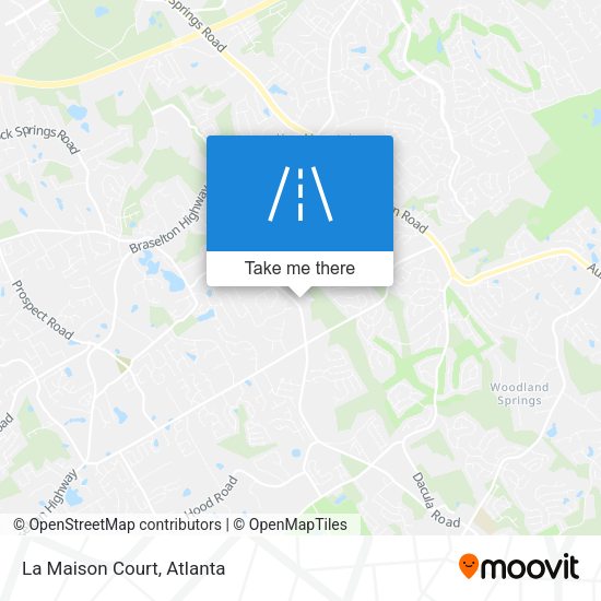 Mapa de La Maison Court