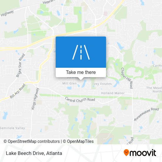 Mapa de Lake Beech Drive
