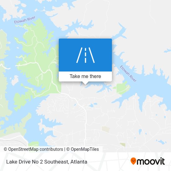 Lake Drive No 2 Southeast map