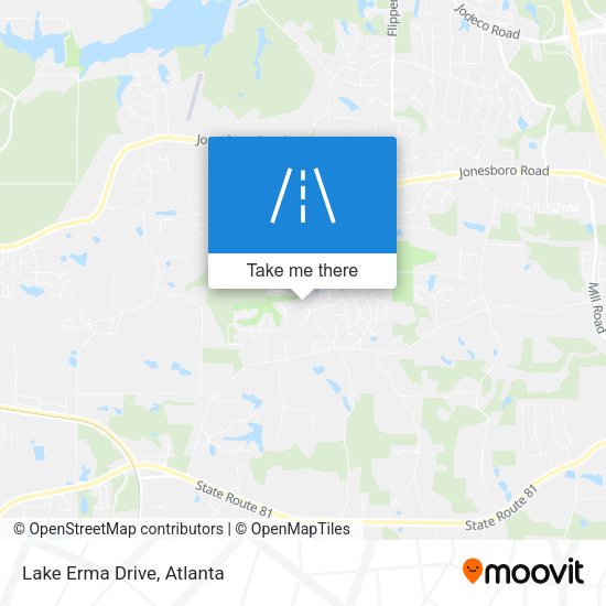 Mapa de Lake Erma Drive