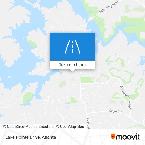 Mapa de Lake Pointe Drive
