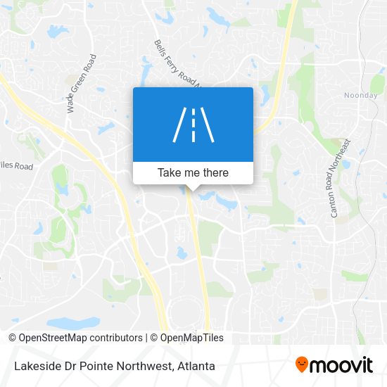 Lakeside Dr Pointe Northwest map
