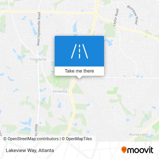 Mapa de Lakeview Way