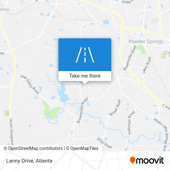 Mapa de Lanny Drive