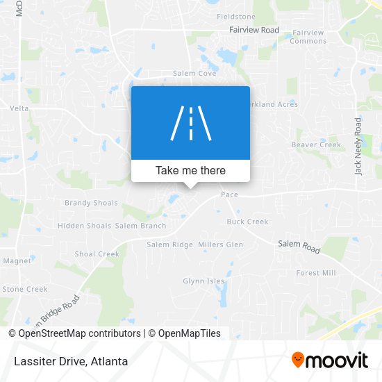 Mapa de Lassiter Drive