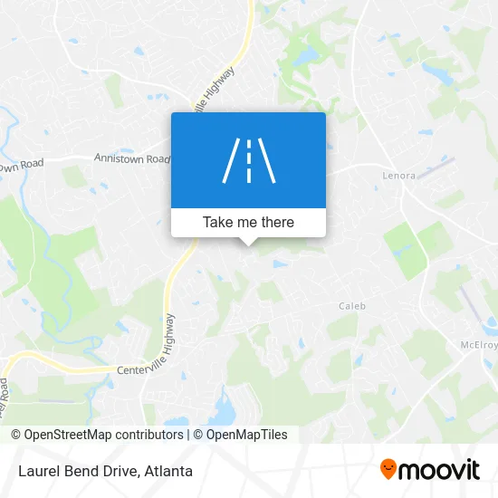 Laurel Bend Drive map