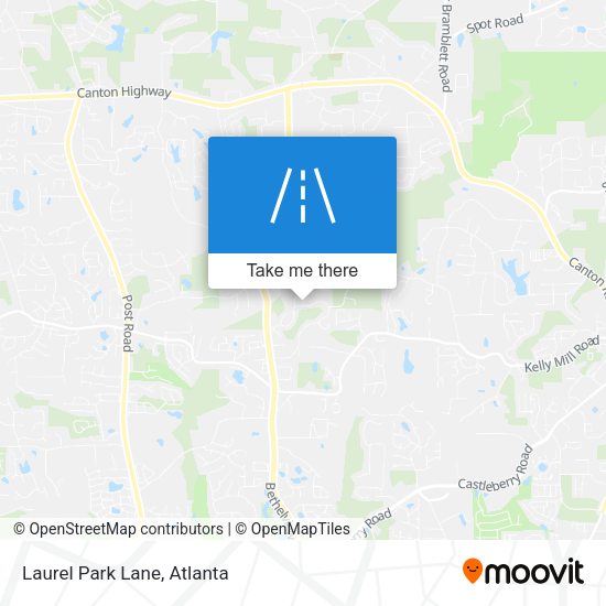 Mapa de Laurel Park Lane