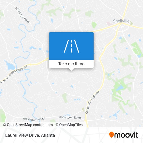 Mapa de Laurel View Drive