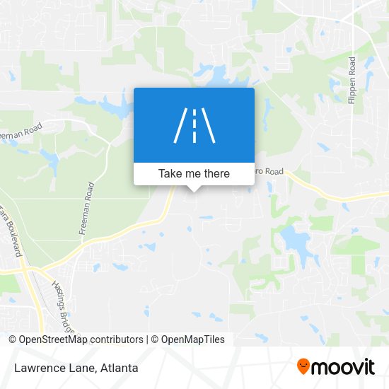 Mapa de Lawrence Lane