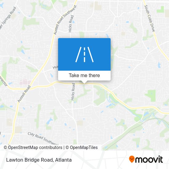 Mapa de Lawton Bridge Road