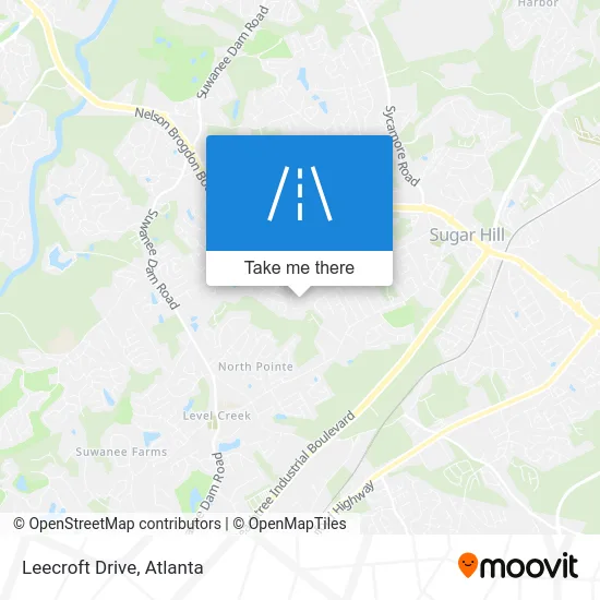 Leecroft Drive map