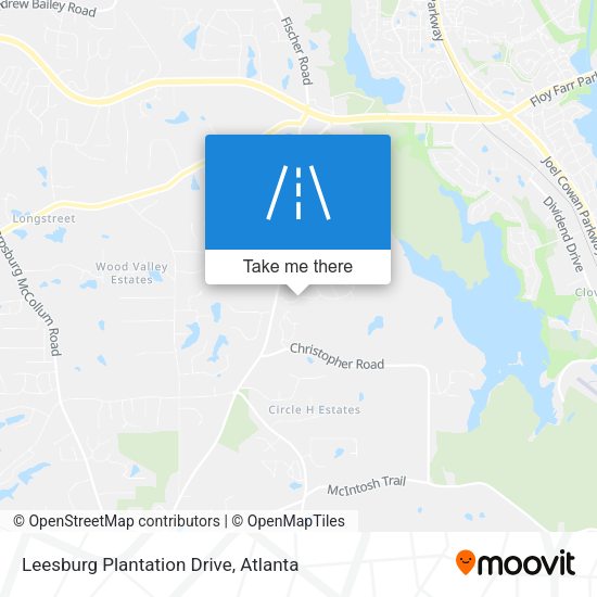 Mapa de Leesburg Plantation Drive