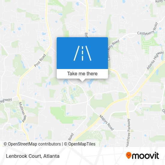 Mapa de Lenbrook Court