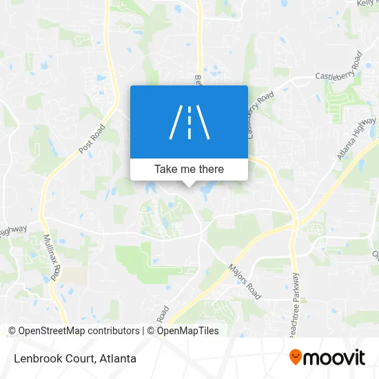Lenbrook Court map