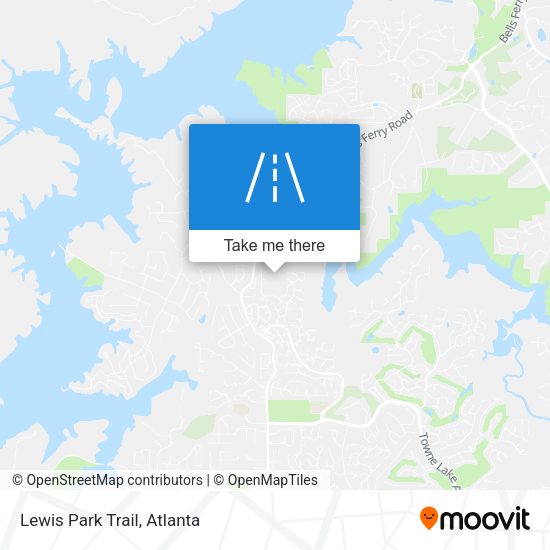Mapa de Lewis Park Trail