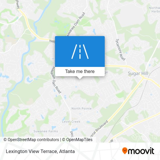 Mapa de Lexington View Terrace