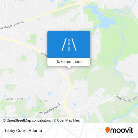Mapa de Libby Court