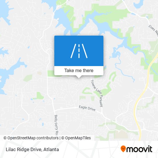 Mapa de Lilac Ridge Drive