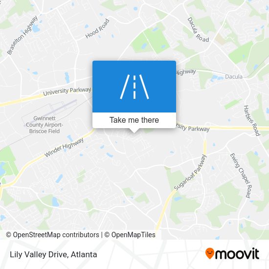 Mapa de Lily Valley Drive