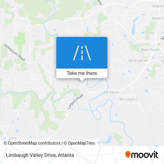 Limbaugh Valley Drive map