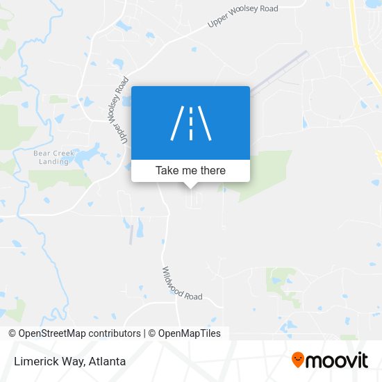 Mapa de Limerick Way