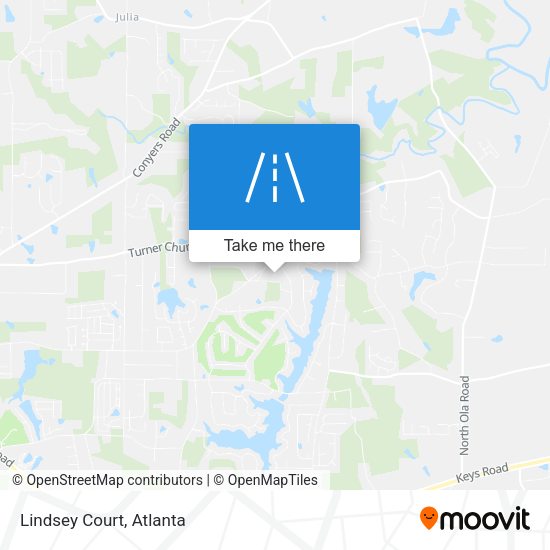 Mapa de Lindsey Court