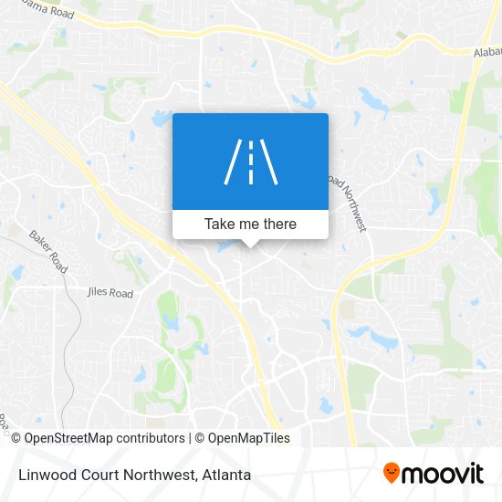 Linwood Court Northwest map