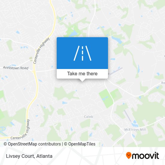 Mapa de Livsey Court